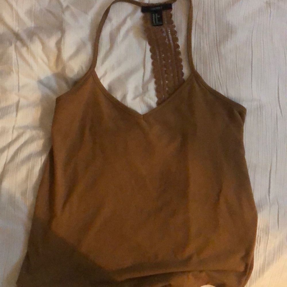 Suede tank